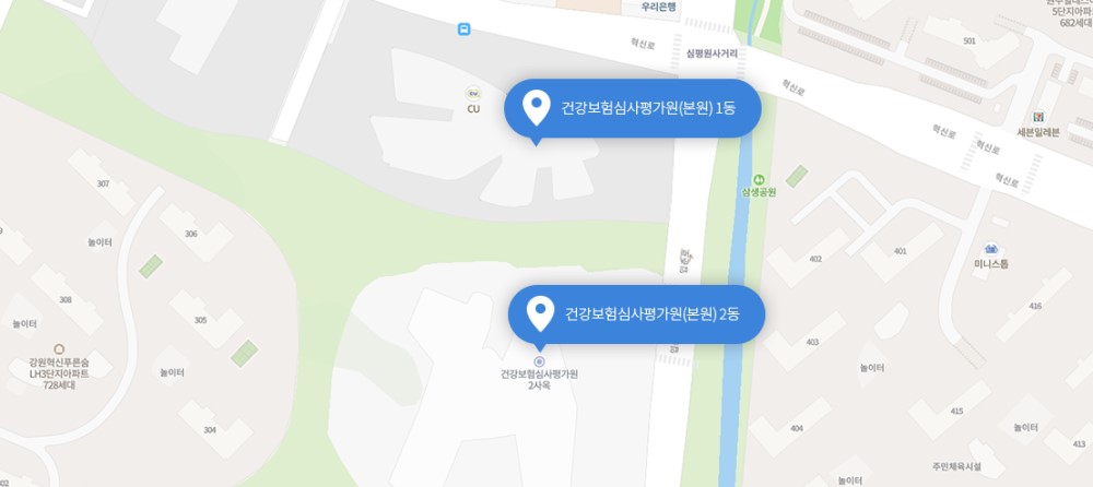찾아오시는 길 지도.상세 내용 다음 참고