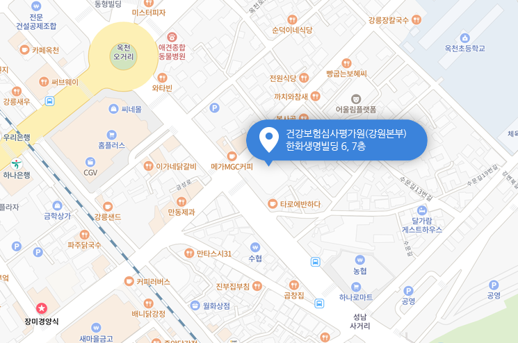 강원본부 약도
